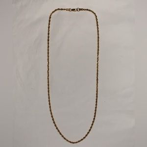 Gold Gods Rope Chain 18k gp